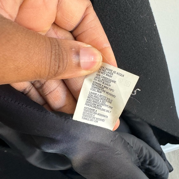 Commes Des Garçon medium cape style Lana wool coat… - Picture 10 of 12